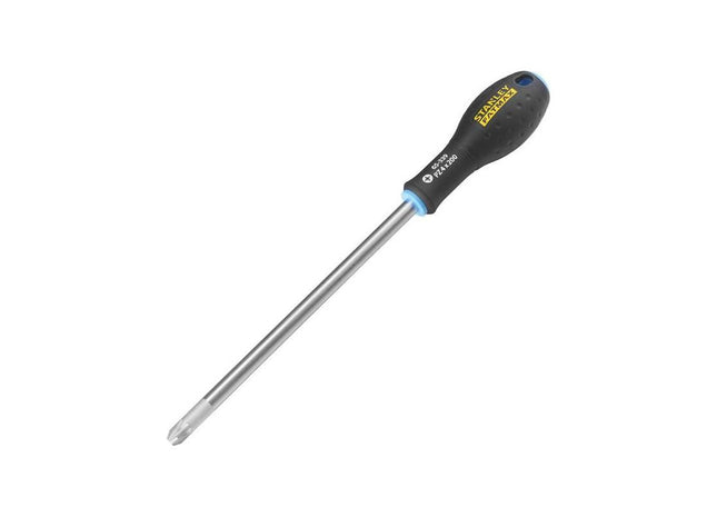 Stanley® Hand Tools FatMax® Screwdriver Pozidriv Tip PZ4 x 200mm STANLEY® Hand Tools - RockBottom Nothampton