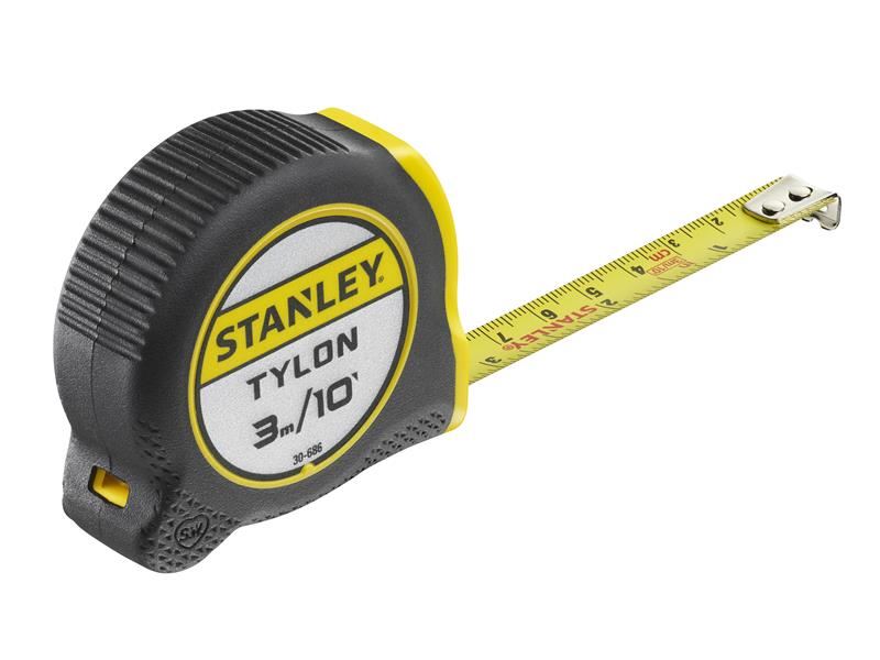 STANLEY Hand Tools Tylon Pocket Tape 3m/10ft (Width 13mm) Loose STANLEY� Hand Tools - RockBottom Nothampton
