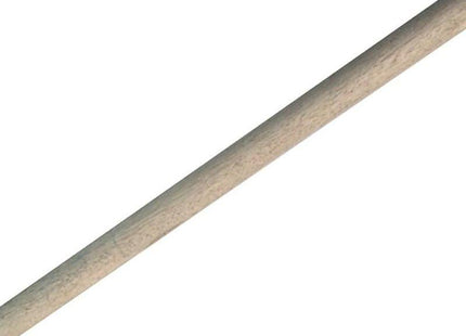 Faithfull Wooden Broom Handle 1.53m x 28mm (60 x 1.1/8in) Faithfull - RockBottom Northampton