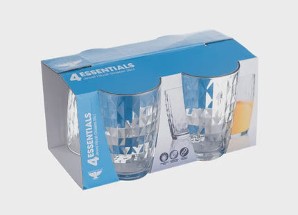 4 Essential Jewel Glasses 38Cl