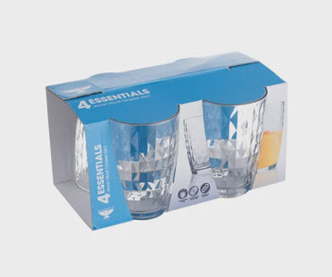 4 Essential Jewel Glasses 38Cl