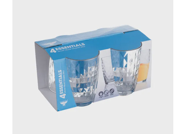 4 Essential Jewel Glasses 38Cl