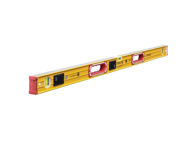 Stabila 196-2 LED Illuminated Spirit Level 3 Vial 17393 122cm Stabila - RockBottom Nothampton