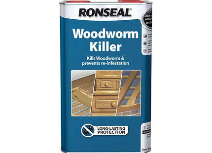 Ronseal Woodworm Killer 5 litre Ronseal - RockBottom Nothampton