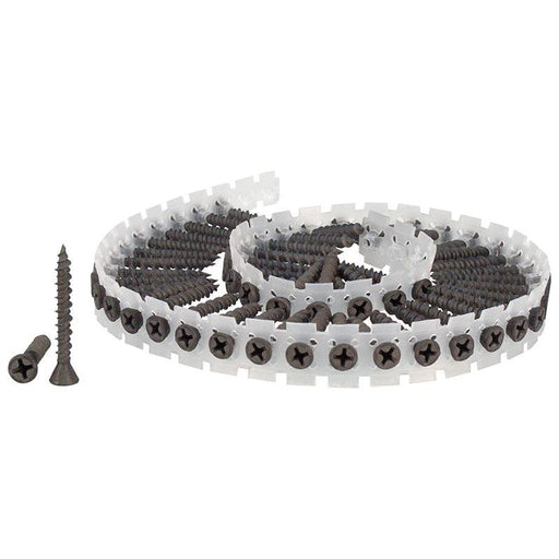 Senco DuraSpin® Collated Screws Fermacel Fibre Board to Wood 3.9 x 30mm (Pack 1000) Senco - RockBottom Nothampton