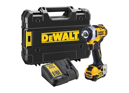 Dewalt Power Tools DCF901P1 XR Brushless 1/2in Impact Wrench 12V 1 x 5.0Ah Li-ion DeWALT Power Tools - RockBottom Northampton