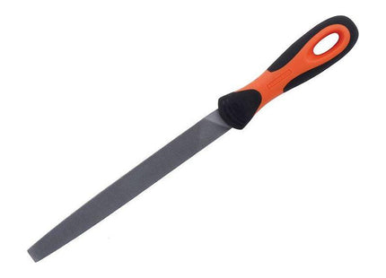 Bahco 1-110-08-1-2 ERGO™ Handled Engineering Flat Bastard File 200mm (8in) Bahco - RockBottom Northampton
