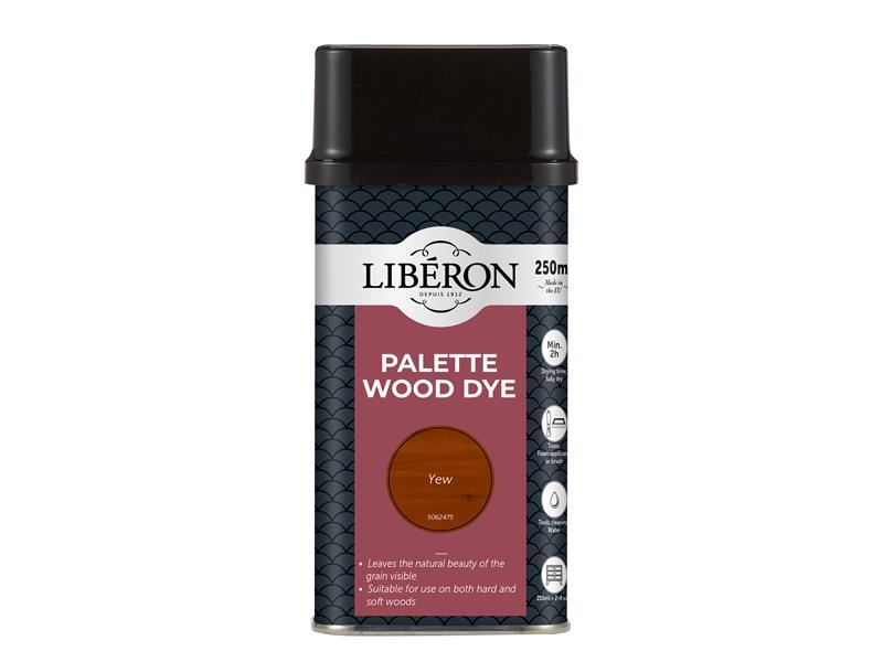 Liberon Palette Wood Dye Yew 250ml Liberon - RockBottom Northampton
