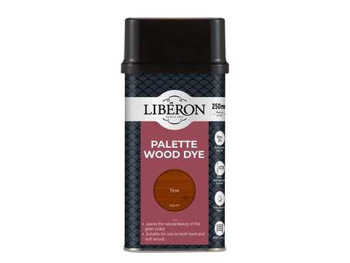 Liberon Palette Wood Dye Yew 250ml Liberon - RockBottom Northampton