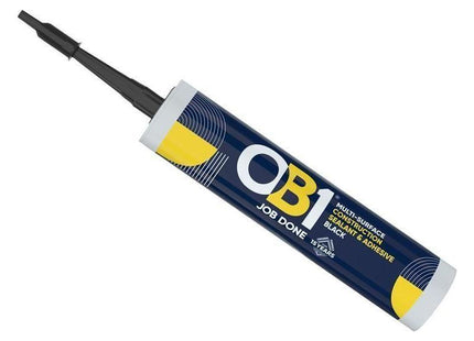 Ob1® Hybrid Sealant & Adhesive Black 290ml OB1® - RockBottom Nothampton