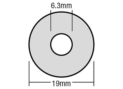 Forgefix TechFast Bonded EPDM Washer 5.5 x 19mm Box 100 ForgeFix - RockBottom Northampton