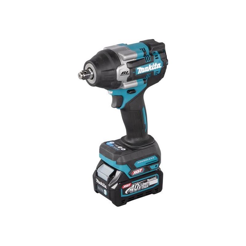 Makita TW007GD201 XGT 40Vmax BL Impact Wrench 40V 2 x 2.5Ah Li-ion Makita - RockBottom Northampton 