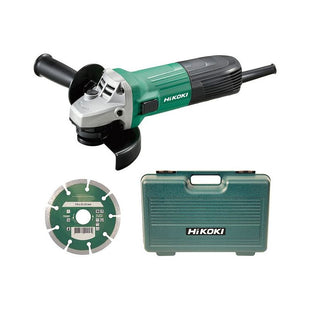 Hikoki G12STX/J7 Angle Grinder 115mm Diamond Blade & Case 600W 240V HiKOKI - RockBottom Northampton