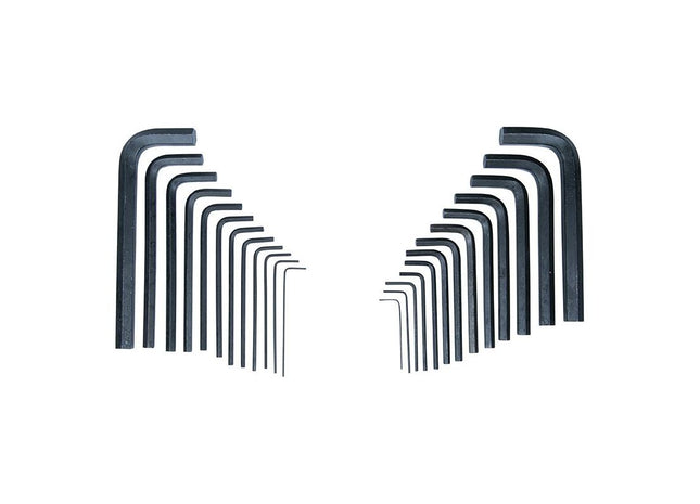 Bluespot Tools Metric & Imperial Hexagon Key Pouch Set, 25 Piece BlueSpot Tools - RockBottom Northampton