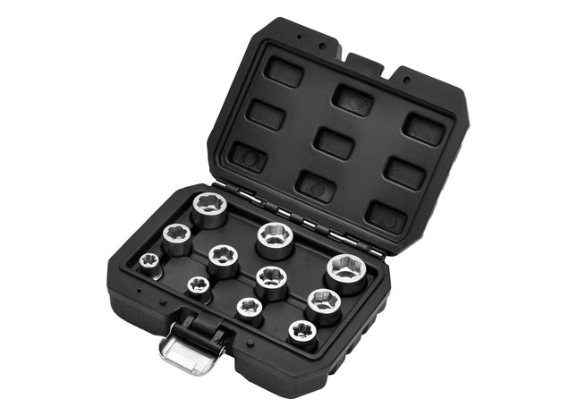 Draper Bolt Extractor Socket Set, 3/8" Sq. Dr. (11 Piece) Draper - Town Tools