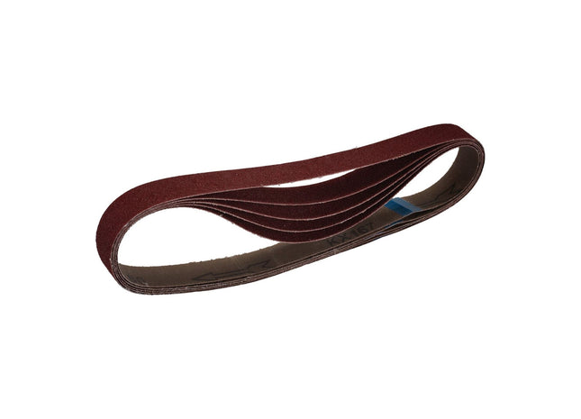 Draper Cloth Sanding Belt, 25 x 762mm, 80 Grit (Pack of 5) 08695 Draper - Town Tools 