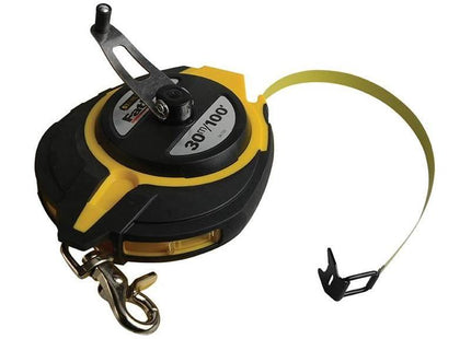 Stanley® Hand Tools FatMax® Closed Case Steel Long Tape 30m/100ft (Width 10mm) STANLEY® Hand Tools - RockBottom Nothampton