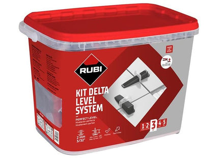 Rubi Tiling Tools Delta Level System Kit RUBI TILING TOOLS - RockBottom Nothampton