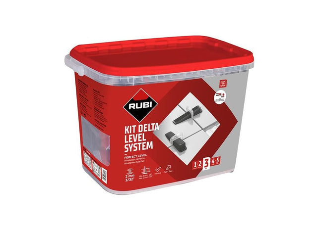 Rubi Tiling Tools Delta Level System Kit RUBI TILING TOOLS - RockBottom Nothampton