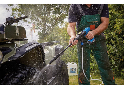 Draper D20 20V Cordless Pressure Washer Kit, 1 x 2.0Ah Battery, 1 x Fast Charger Draper - Town Tools