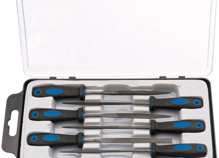 Draper Soft Grip Needle File Set, 150mm (6 Piece) 83480 Draper - Town Tools 