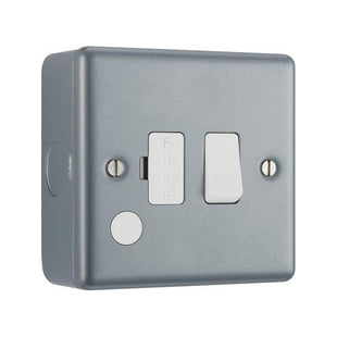 Masterplug Metal Clad Switched Fused Connection Unit 13A Masterplug - RockBottom Northampton