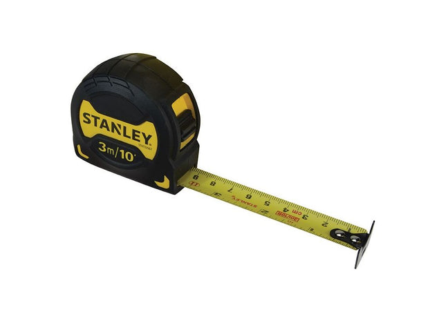 Stanley® Hand Tools Grip Pocket Tape 3m/10ft (Width 19mm) STANLEY® Hand Tools - RockBottom Nothampton