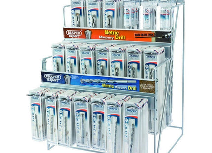 Draper Assorted Metric Masonry Drill Bit Merchandiser (137 Piece) 64045 Draper - Town Tools 