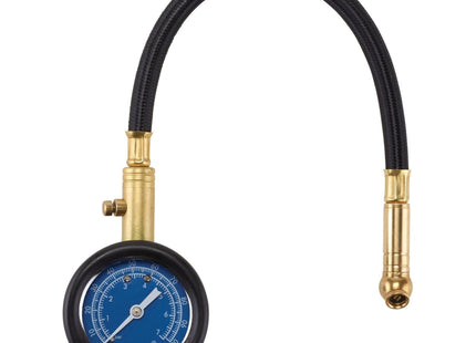 Draper Tyre Pressure Gauge with Flexible Hose 69924 Draper - Town Tools 