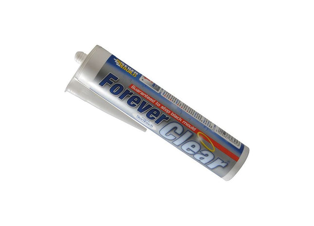 Everbuild Sika Forever Clear Sealant 295ml Everbuild Sika - RockBottom Northamptin