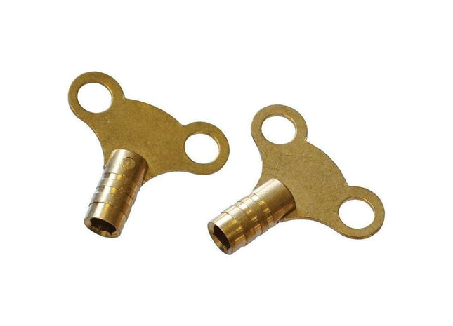 Faithfull Radiator Keys - Brass (Pack of 2) Faithfull - RockBottom Northampton