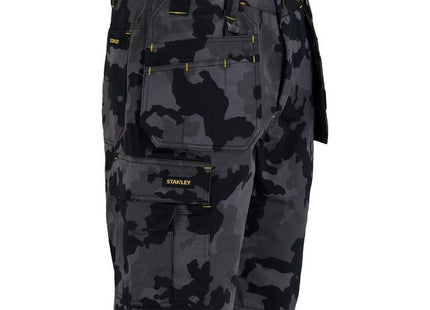 Stanley® Clothing Hanley Holster Shorts Black Camouflage Waist 32in STANLEY® Clothing - RockBottom Nothampton