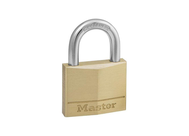 Master Lock Solid Brass 40mm Padlock 4-Pin Master Lock - RockBottom Northampton