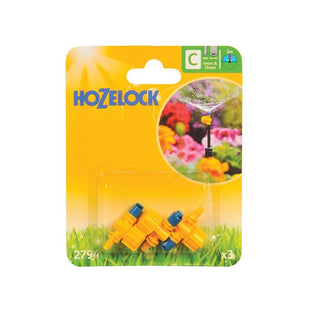 Hozelock 2794 Adjustable 180° Micro Spray Jet (Pack 3) Hozelock - RockBottom Northampton