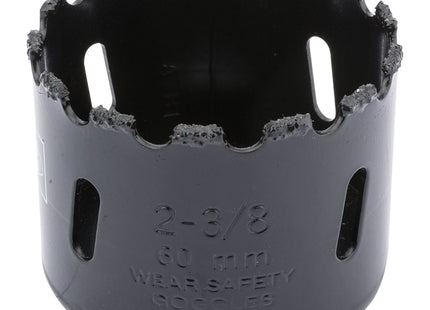 Draper Tungsten Carbide Grit Hole Saw, 60mm 34950 Draper - Town Tools 