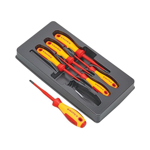 Knipex VDE Screwdriver Set, 6 Piece Knipex - RockBottom Northampton