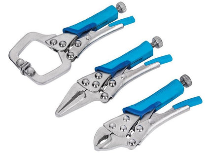 Bluespot Tools Mini Locking Pliers Set, 3 Piece BlueSpot Tools - RockBottom Northampton
