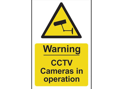 Scan Warning CCTV Cameras in Operation - PVC Sign 200 x 300mm Scan - RockBottom Nothampton