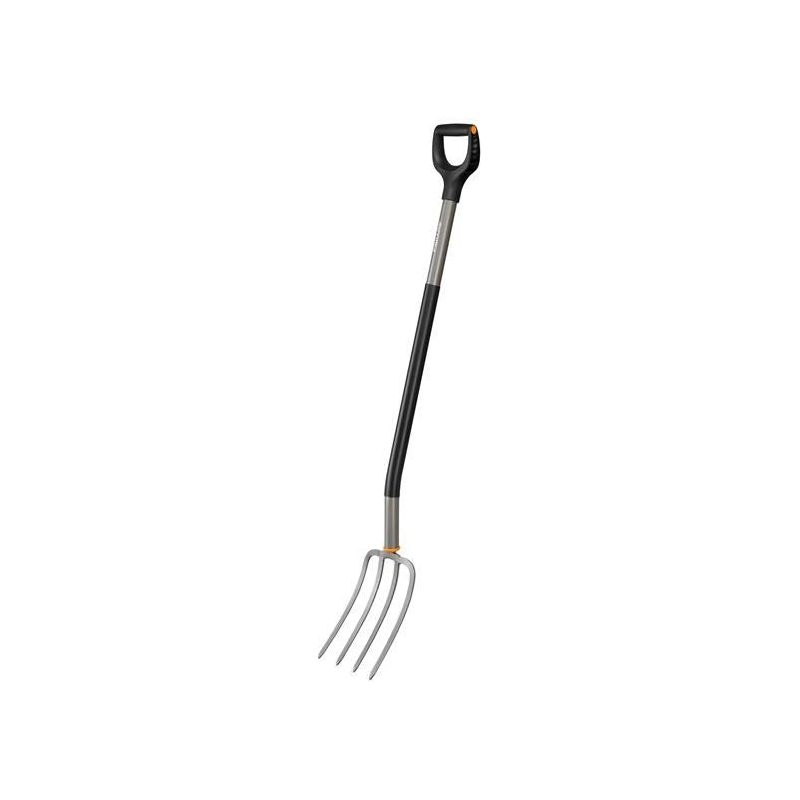 Fiskars Ergonomic Garden Fork Grey Fiskars - RockBottom Northampton