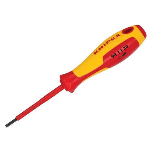 Knipex VDE Screwdriver for Hexagon Socket Screws 3.0 x 182mm Knipex - RockBottom Northampton