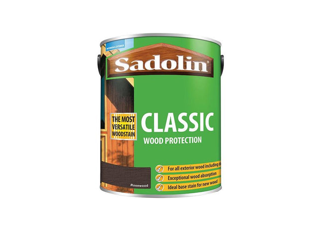 Sadolin Classic Wood Protection Rosewood 5 litre Sadolin - RockBottom Nothampton
