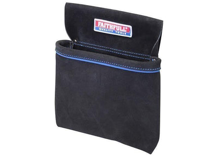 Faithfull Single Pocket Nail Pouch Faithfull - RockBottom Northampton