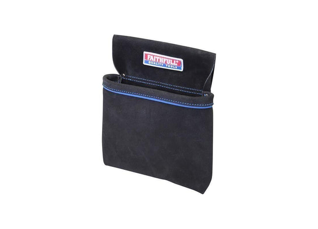 Faithfull Single Pocket Nail Pouch Faithfull - RockBottom Northampton