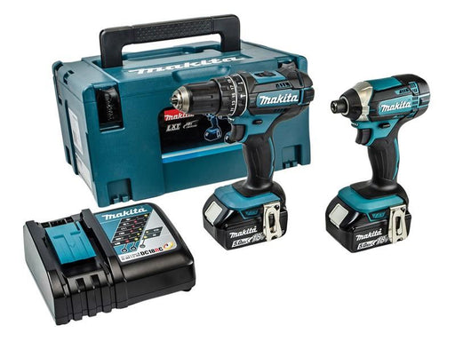 Makita DLX2131TJ Twin Pack 18V 2 x 5.0Ah Li-ion Makita - RockBottom Northampton 