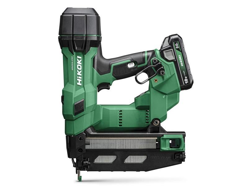 HiKOKI NT1865DSAJXZ 16Ga Straight Finishing Nailer 18V 2 x 2.0Ah Li-ion HiKOKI - RockBottom Northampton