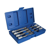 Bluespot Tools 3/8in Drive Extra Long Spline Socket Bit Set, 7 Piece BlueSpot Tools - RockBottom Northampton