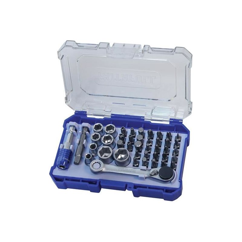 Faithfull Screwdriver Bit & Socket Set, 42 Piece Faithfull - RockBottom Northampton
