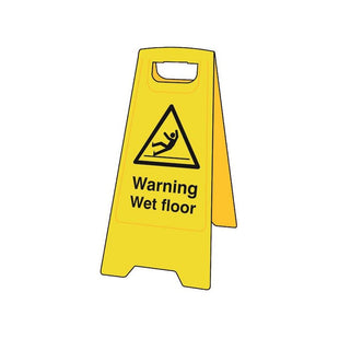 Scan Warning Wet Floor - Heavy Duty 'A' Board Scan - RockBottom Nothampton