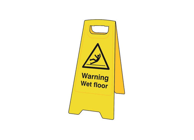 Scan Warning Wet Floor - Heavy Duty 'A' Board Scan - RockBottom Nothampton