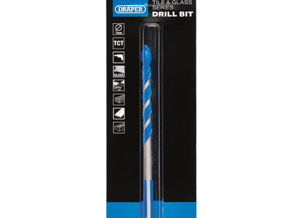 Draper TCT Tile and Glass Drill Bit, 7.0 x 109mm Draper - Town Tools